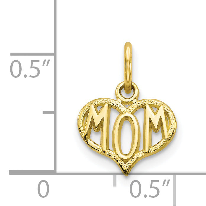 10K MOM Charm - Solomon Jewelers