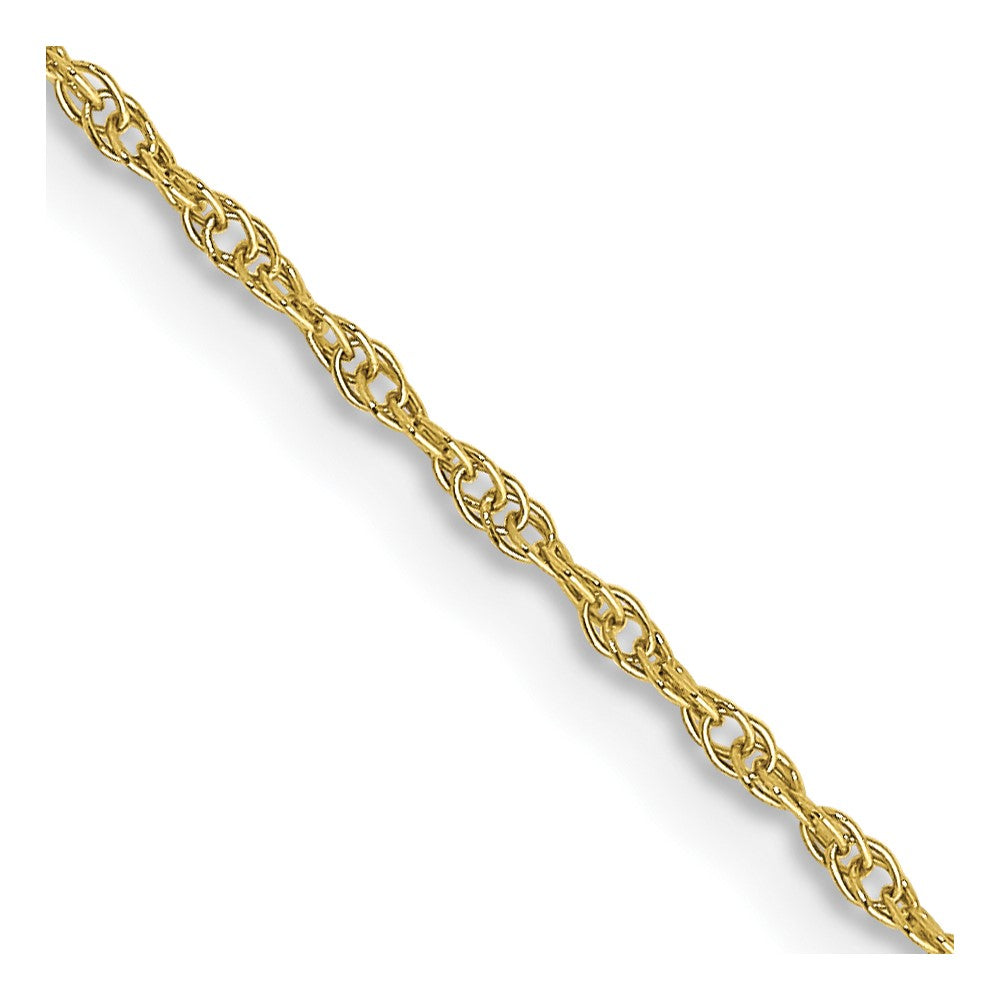 10k .95mm Carded Cable Rope Chain - Solomon Jewelers