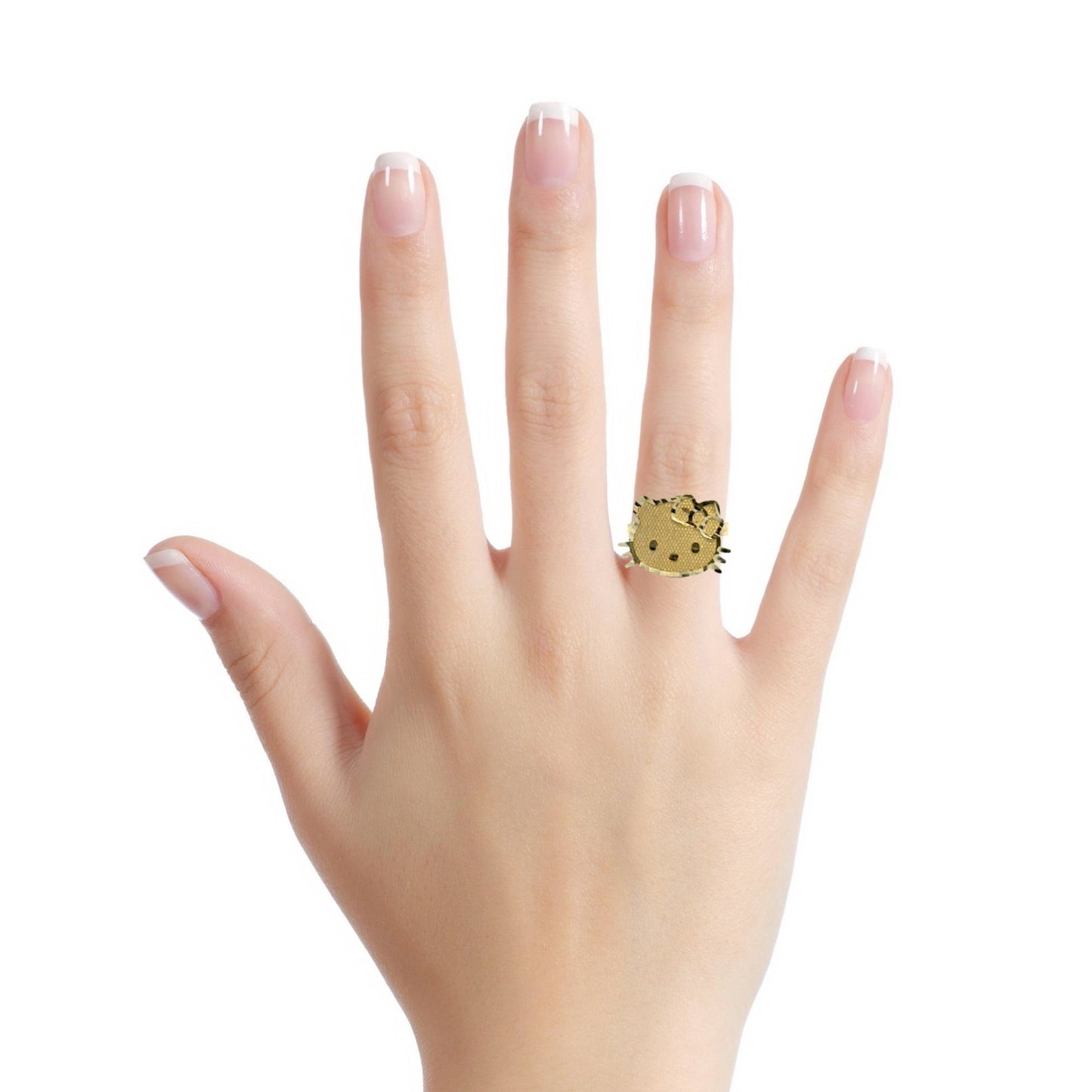Gold Hello Kitty Ring for Women