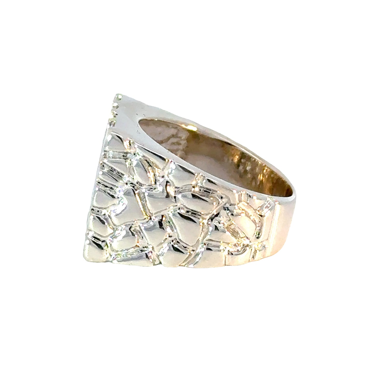 2 CT TW Men's Diamond Ring in 14K White Gold - Solomon Jewelers