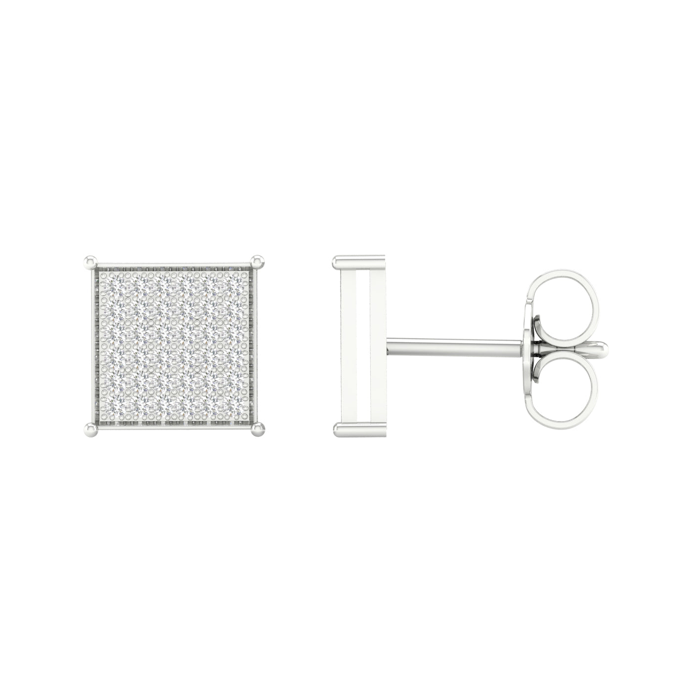 10K 0.20CT Diamond Earring - Solomon Jewelers
