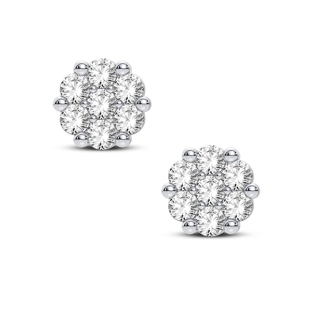 10K 0.36CT Diamond Earring - Solomon Jewelers