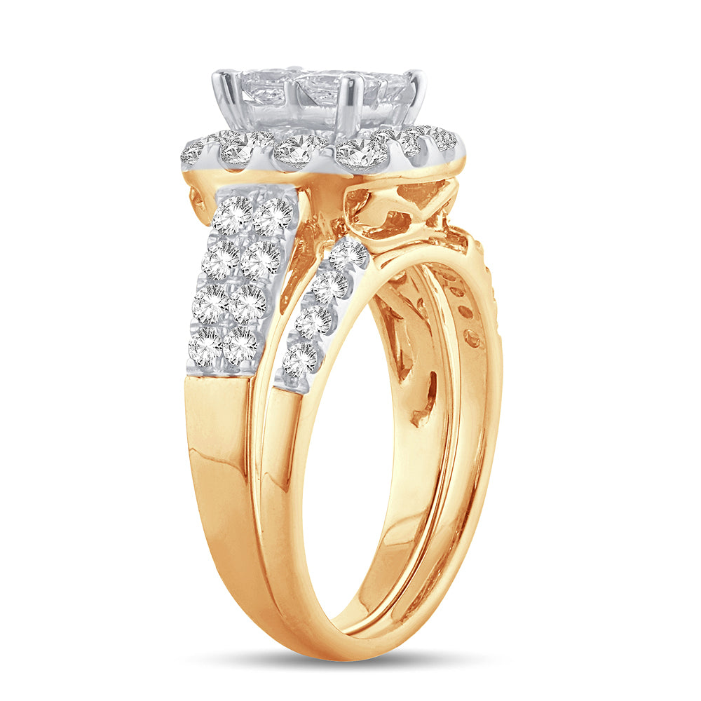 14K 2.05ct Diamond Bridal - Solomon Jewelers
