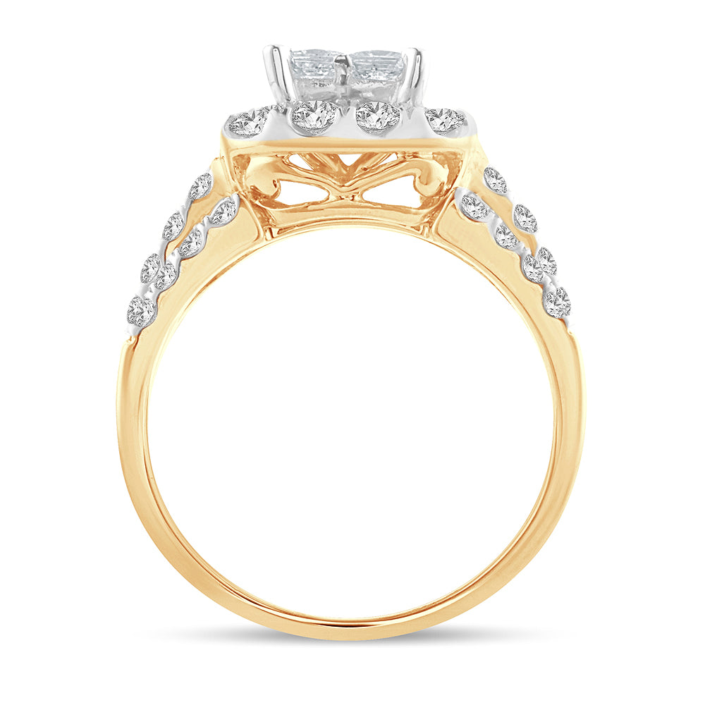 14K 2.05ct Diamond Bridal - Solomon Jewelers
