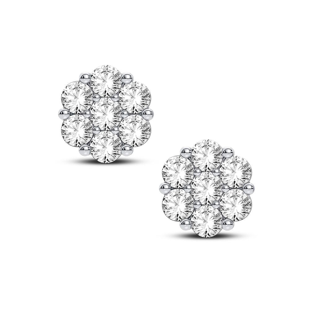 10K 0.50ct Diamond Earring - Solomon Jewelers