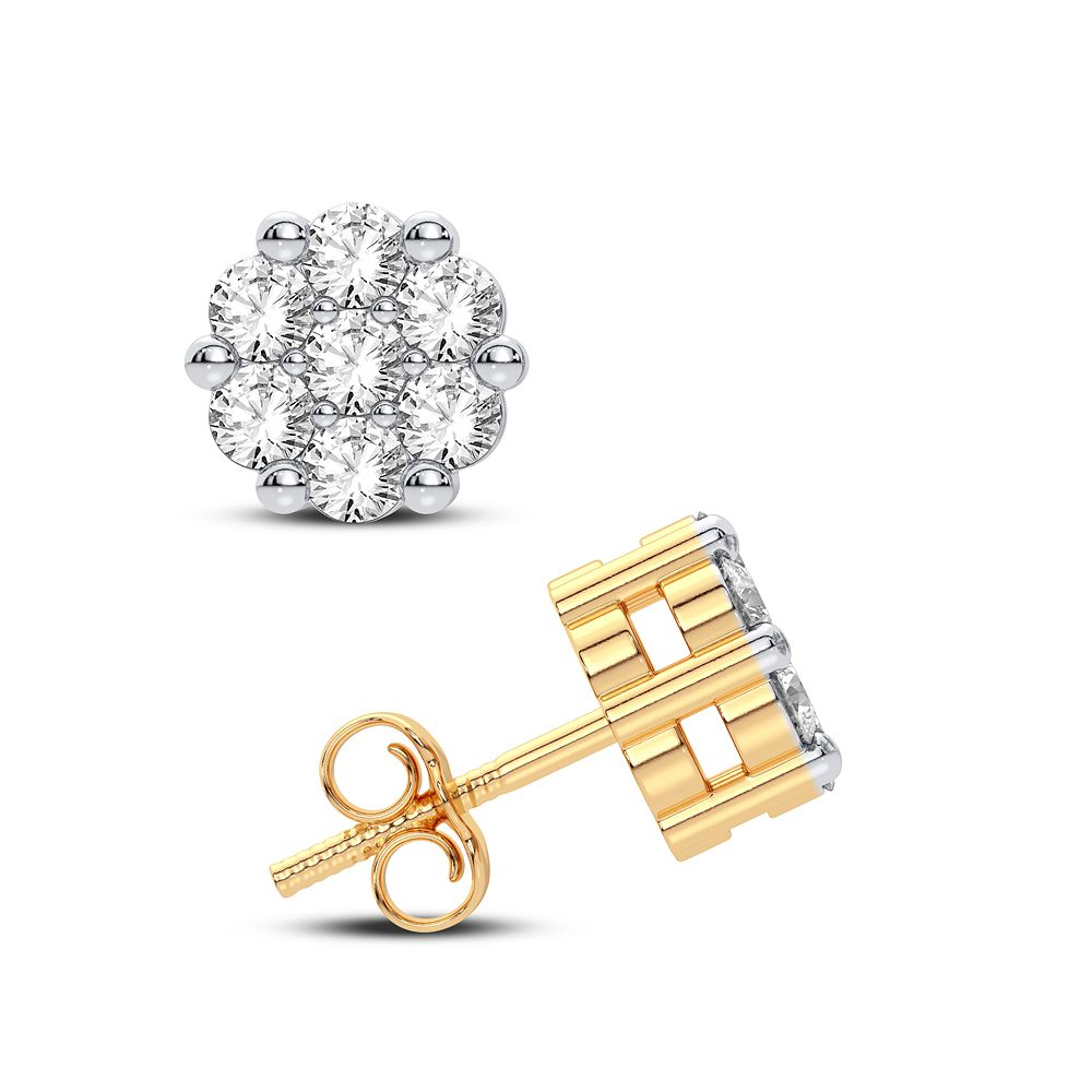 10K 0.36CT Diamond Earring - Solomon Jewelers