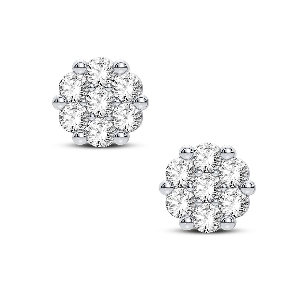 10K 0.36CT Diamond Earring - Solomon Jewelers