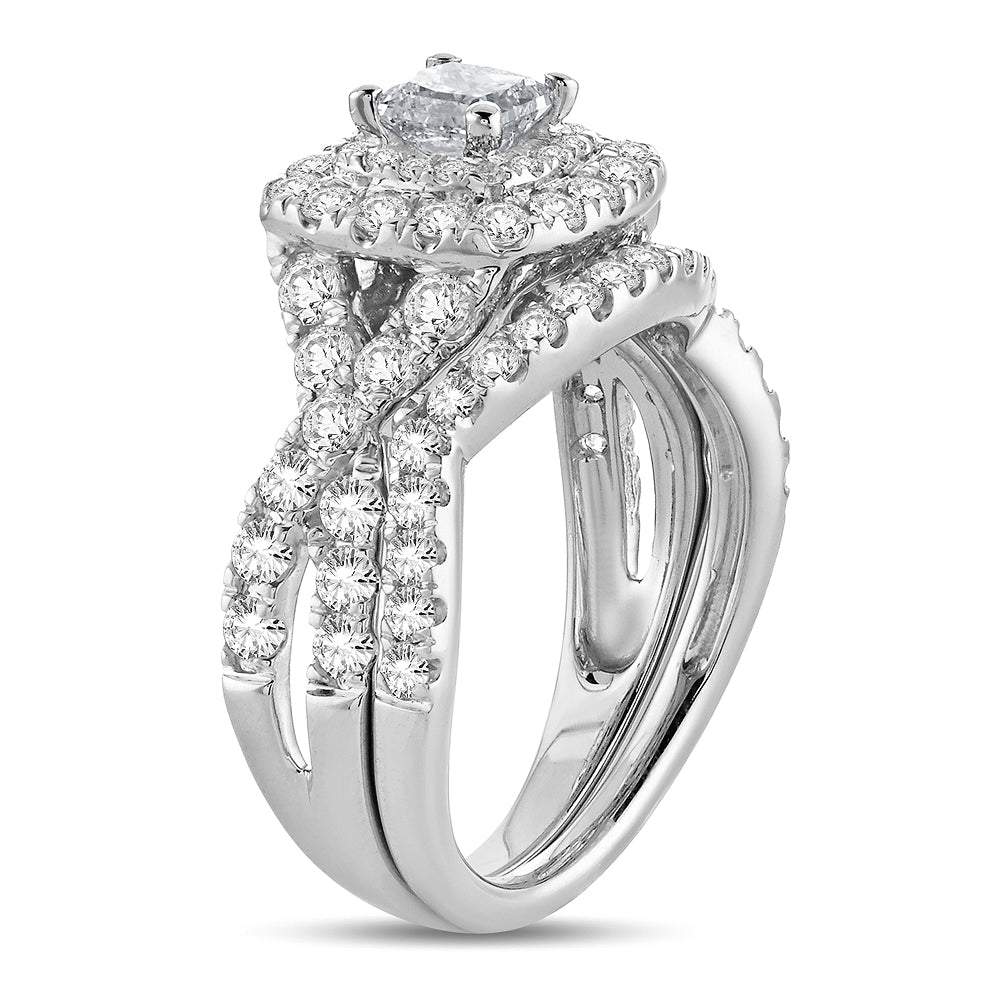 14K 2.00CT Diamond BRIDAL RING - Solomon Jewelers