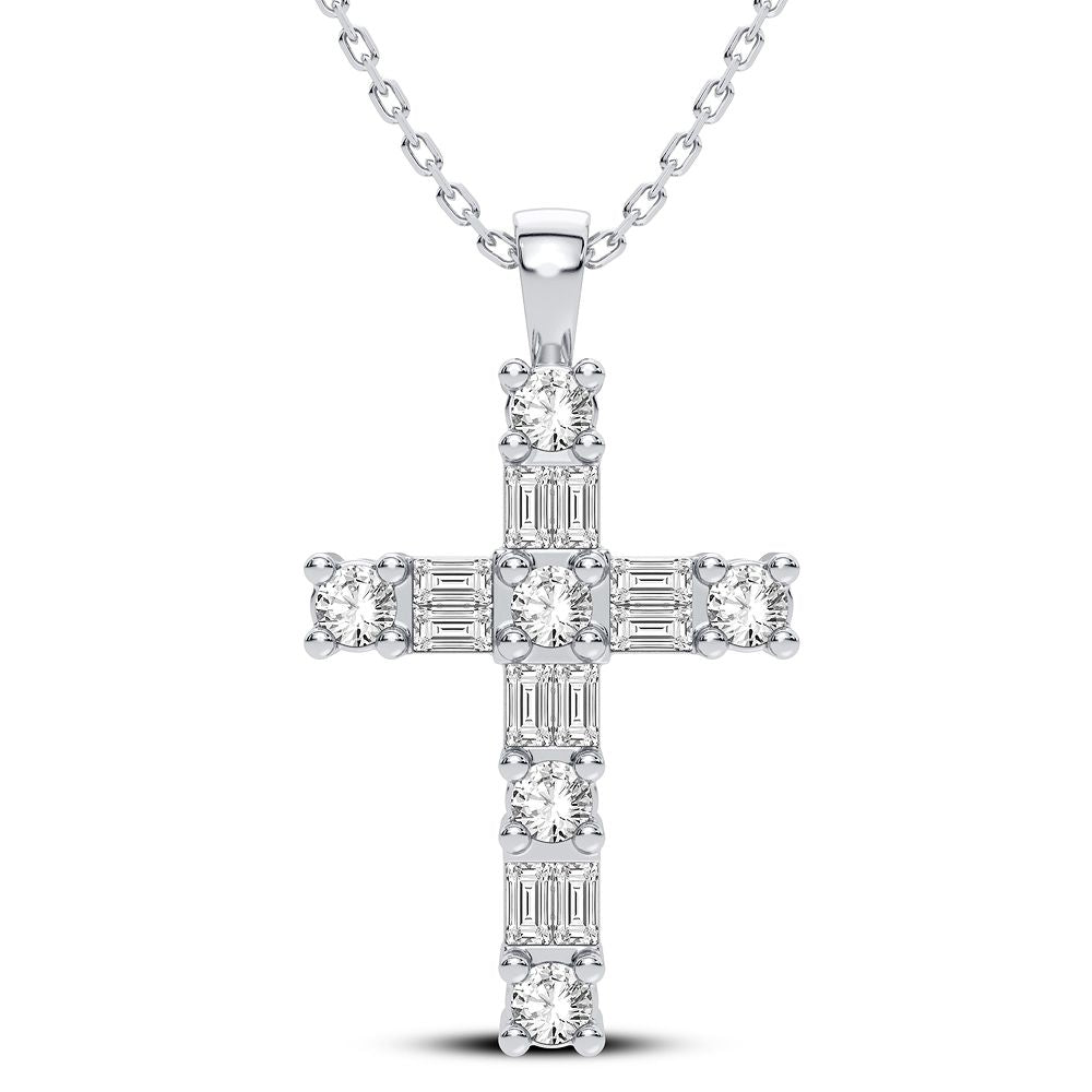 14K 0.50CT Diamond Pendant - Solomon Jewelers