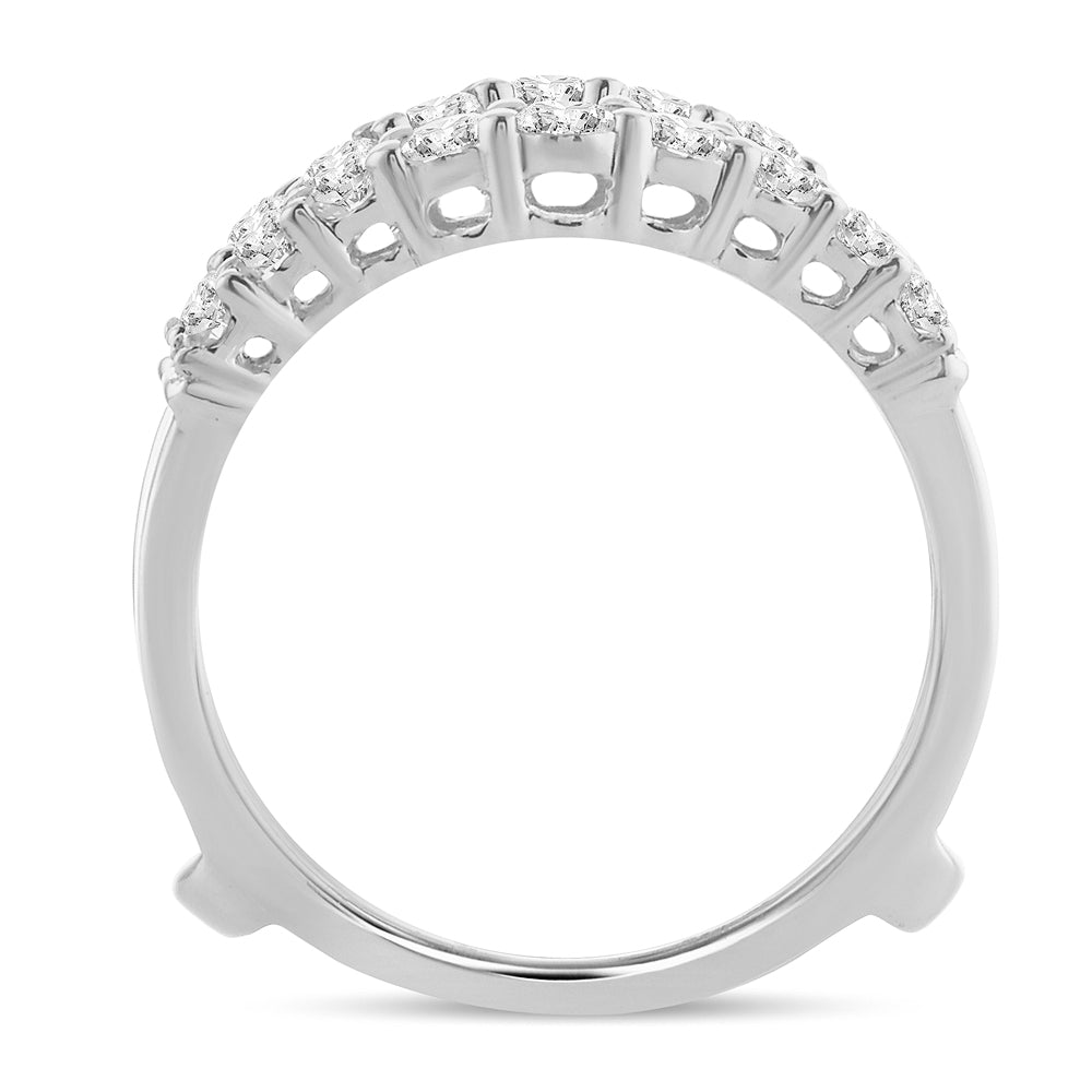 14K 1.00CT Diamond RING GUARD - Solomon Jewelers