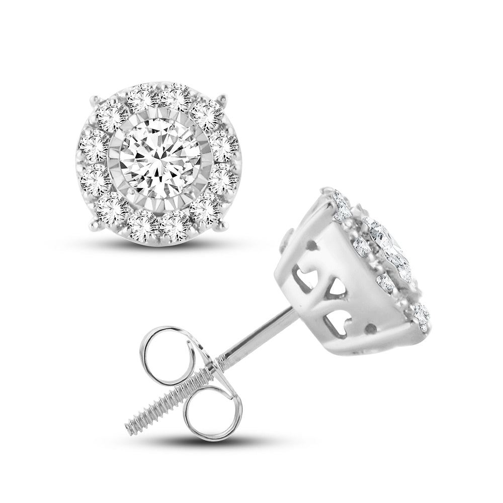 14K 0.52CT DIAMOND EARRING - Solomon Jewelers