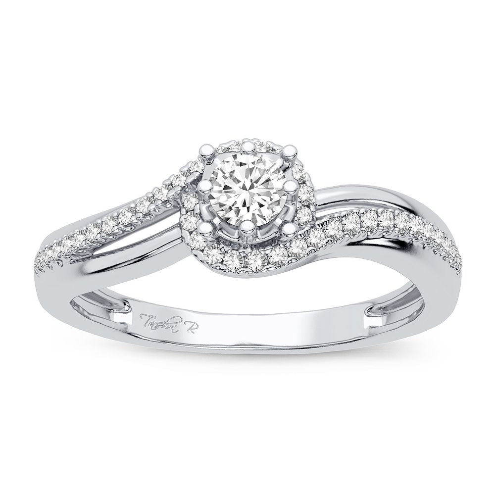 14K 0.20CT Diamond Ring - Solomon Jewelers