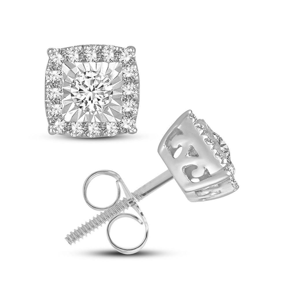 14K 0.26CT DIAMOND EARRING - Solomon Jewelers
