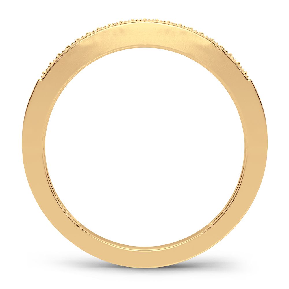 10K 0.05CT Diamond Band - Solomon Jewelers