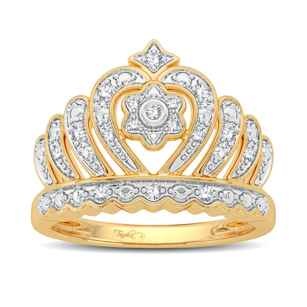10K 0.10CT Diamond Fashion Ring - Solomon Jewelers