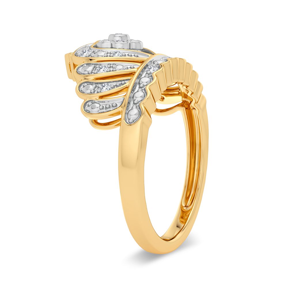 10K 0.10CT Diamond Fashion Ring - Solomon Jewelers