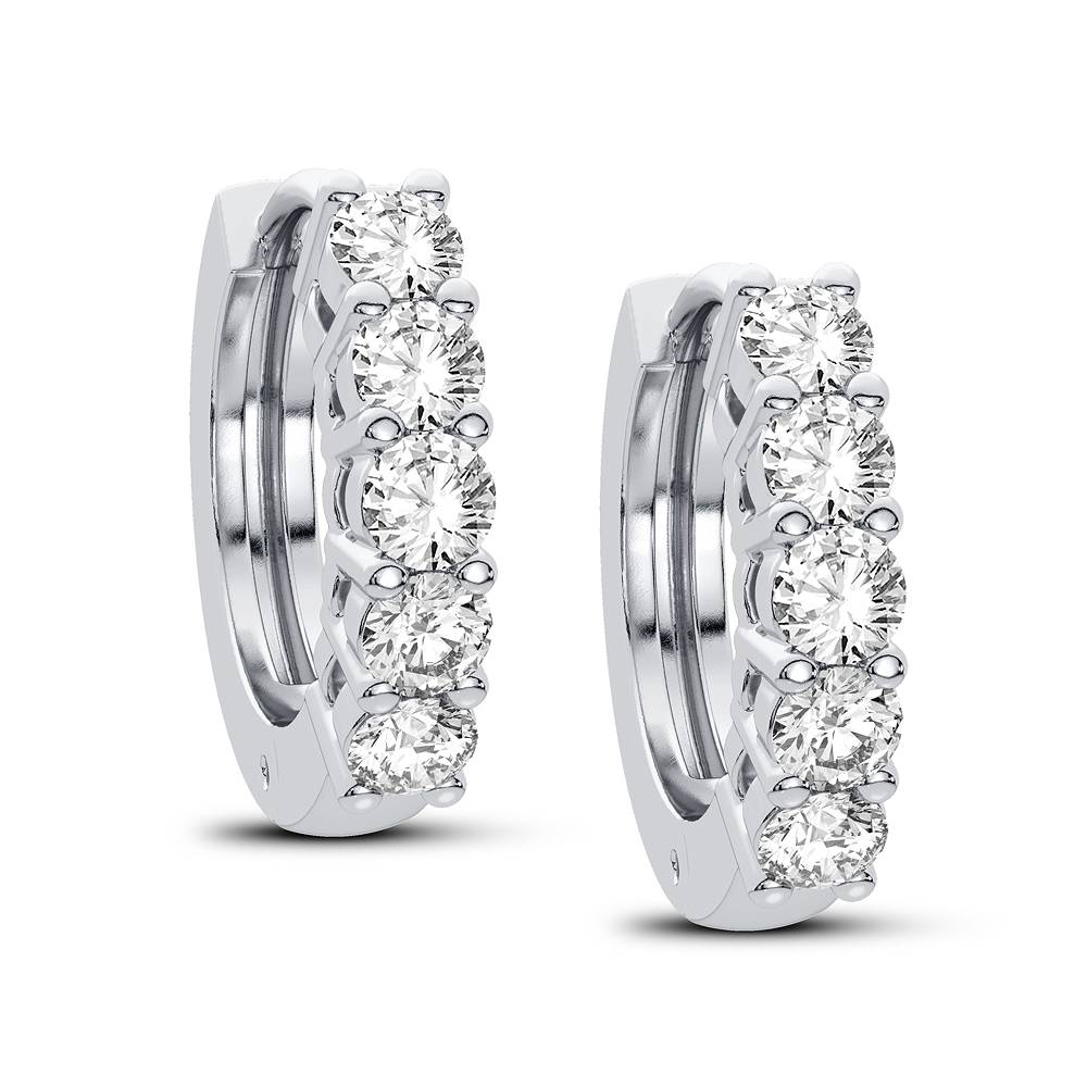 14K 0.27CT Diamond Earring - Solomon Jewelers