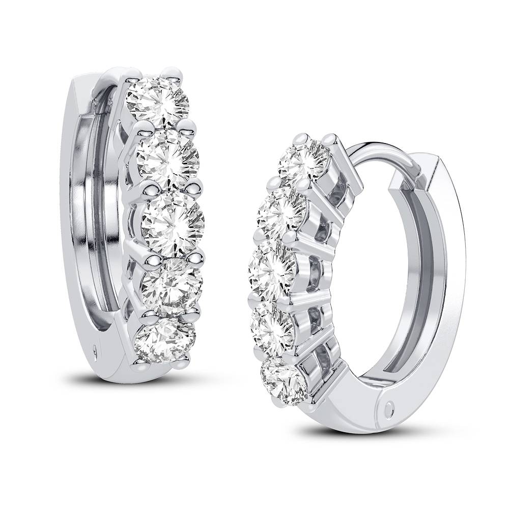 14K 0.27CT Diamond Earring - Solomon Jewelers