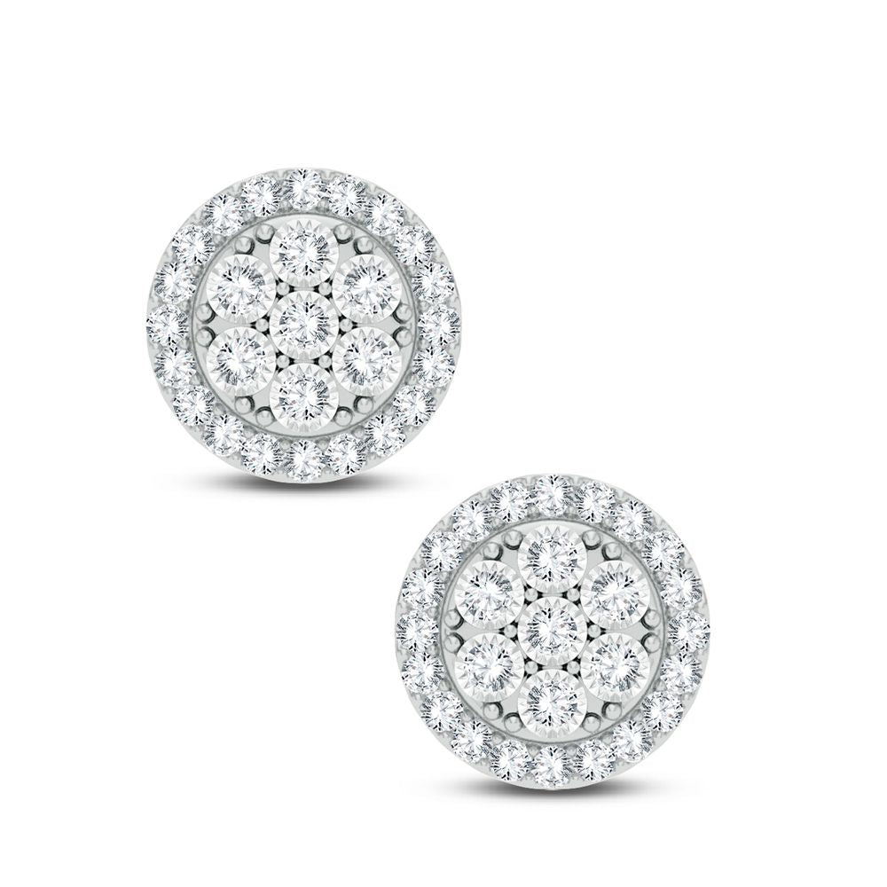 14K 0.50CT DIAMOND EARRING - Solomon Jewelers