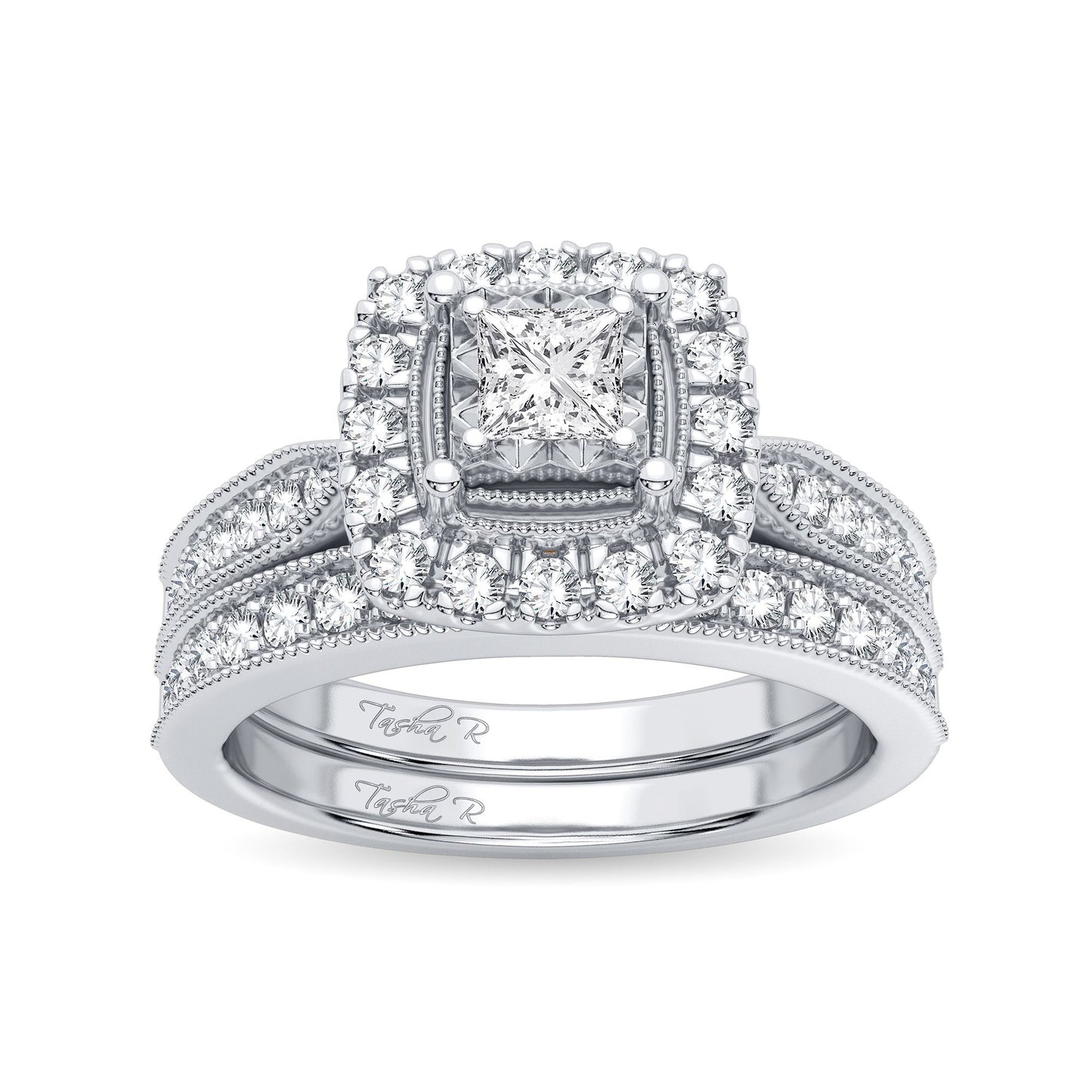 14K 0.75CT Diamond Bridal Ring - Solomon Jewelers