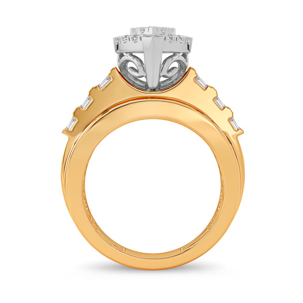 10K 1.00CT Diamond Ring - Solomon Jewelers