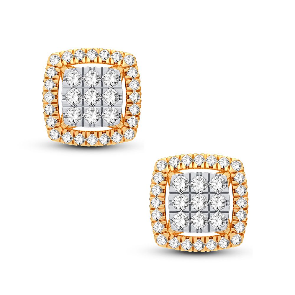 14K 0.50CT Diamond Earring - Solomon Jewelers
