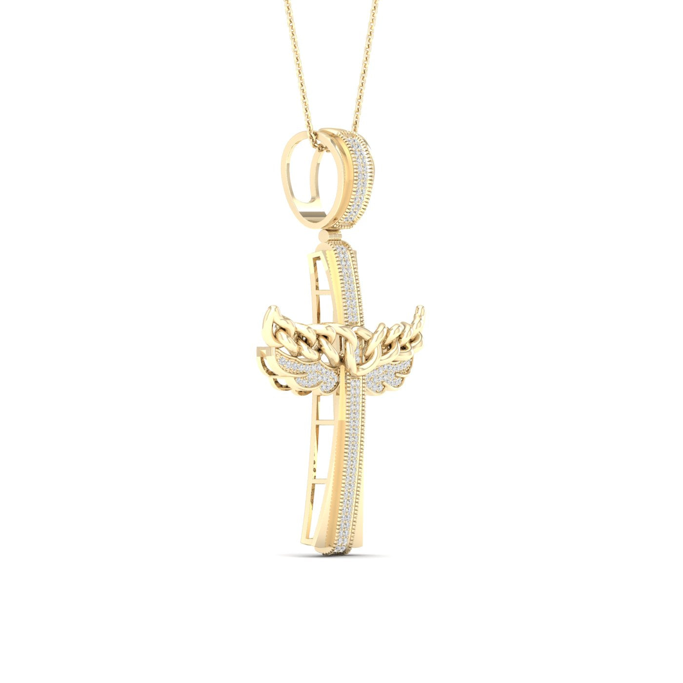 10K 0.43CT Diamond Pendant - Solomon Jewelers