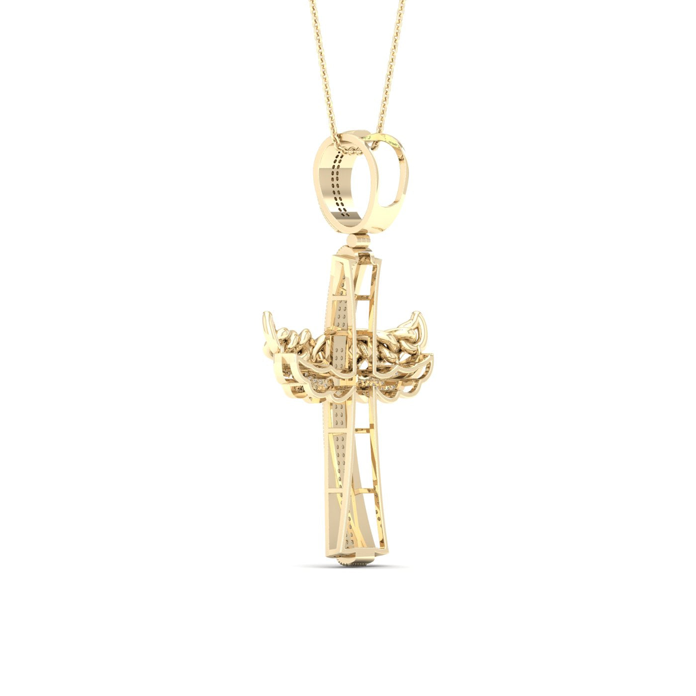 10K 0.43CT Diamond Pendant - Solomon Jewelers