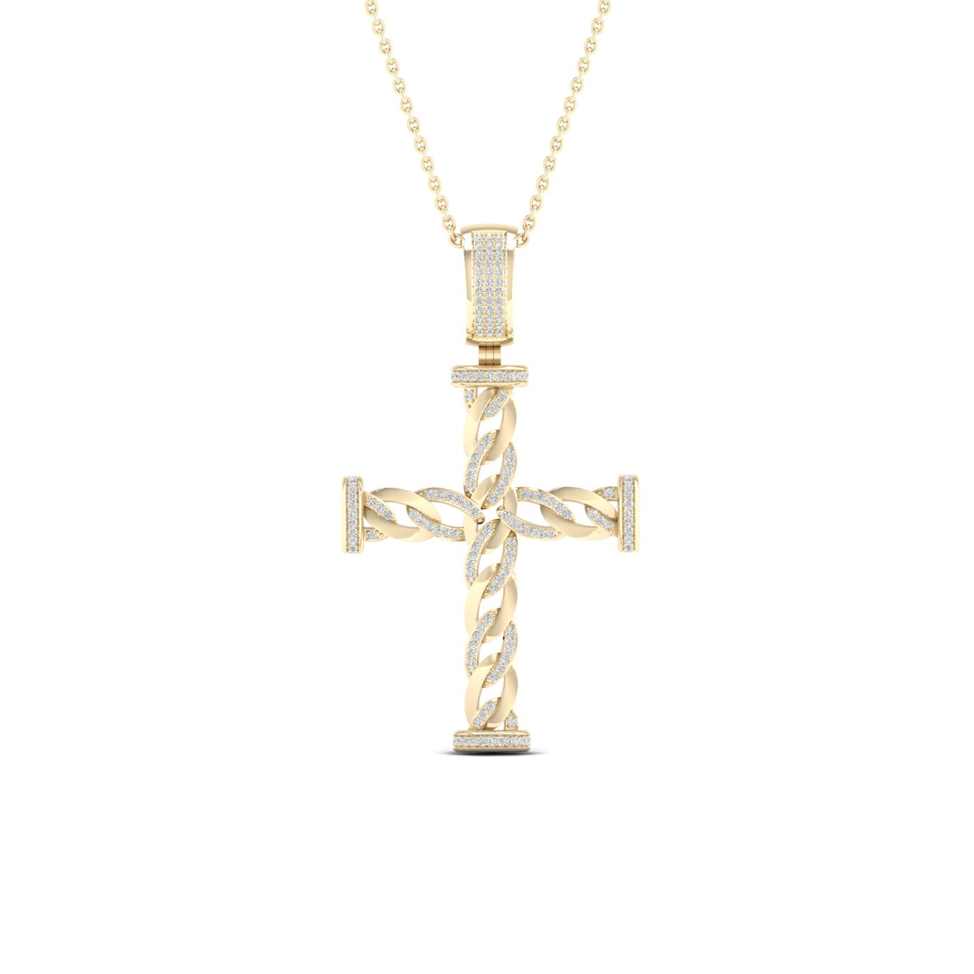 10K 0.40CT Diamond Pendant - Solomon Jewelers