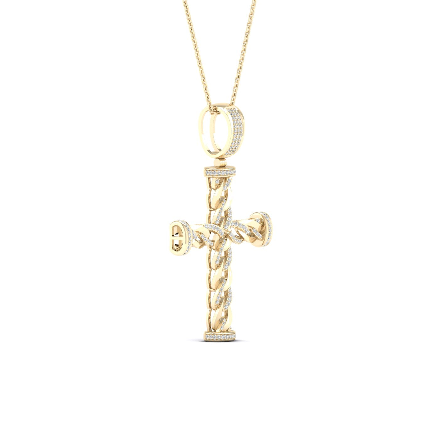 10K 0.40CT Diamond Pendant - Solomon Jewelers