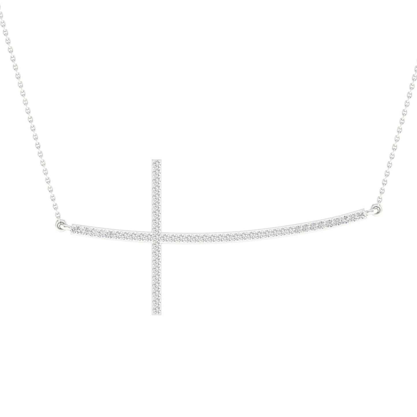 10K 0.15ct Diamond Neckalce - Solomon Jewelers