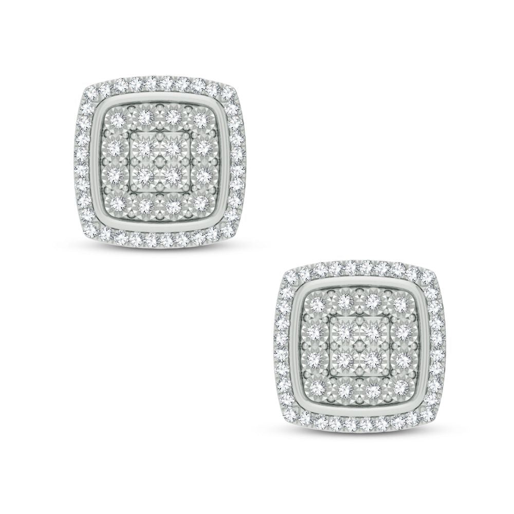 10K 0.25ct Diamond Earring - Solomon Jewelers