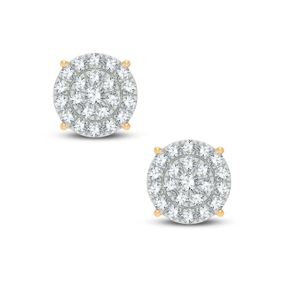 10K 0.50ct Diamond Earring - Solomon Jewelers