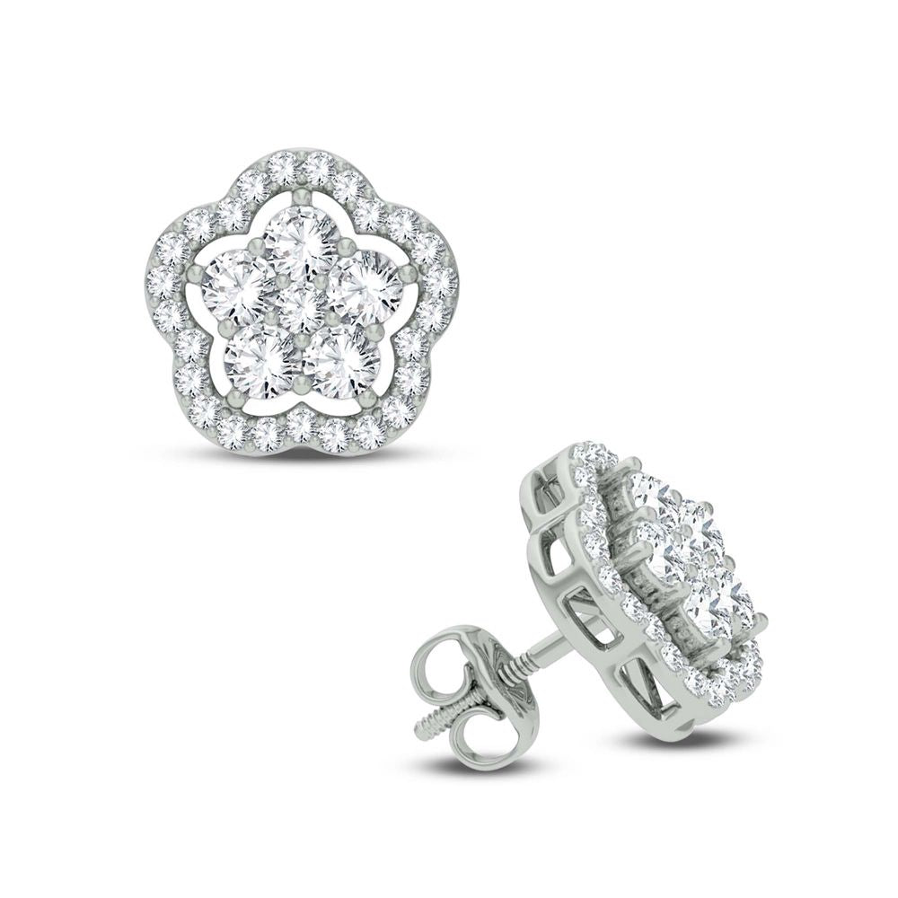14K 1.50ct Diamond Earring - Solomon Jewelers