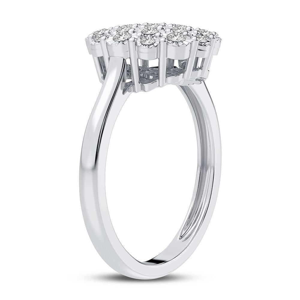 10K 0.10CT DIAMOND RING - Solomon Jewelers