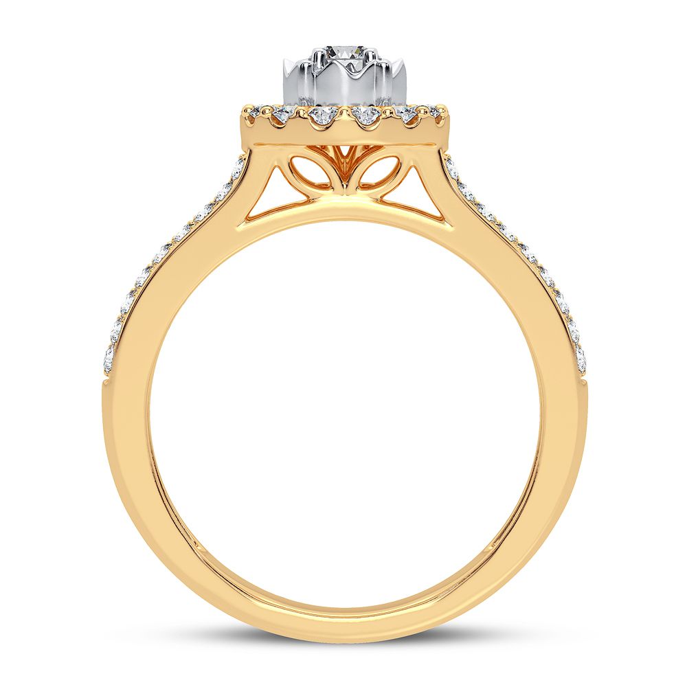 10K 0.50CT DIAMOND RING - Solomon Jewelers