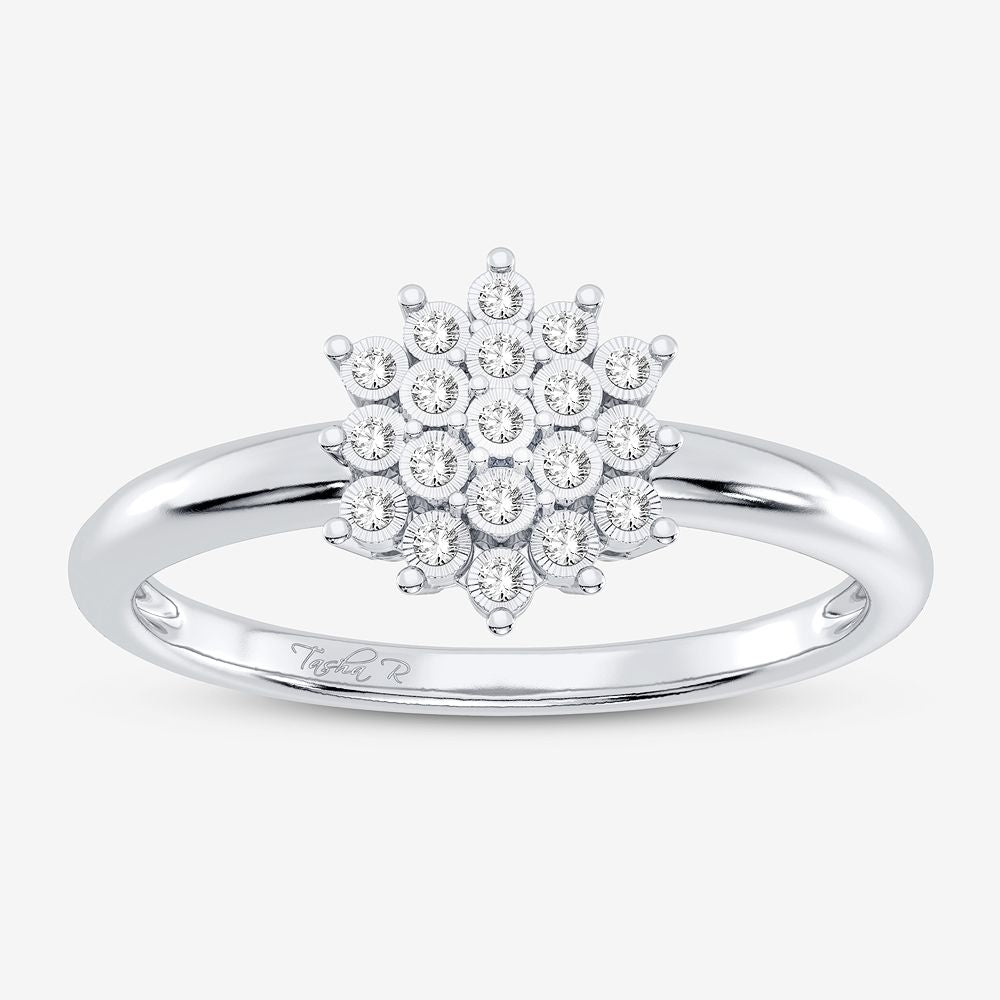 10K 0.10CT DIAMOND RING - Solomon Jewelers
