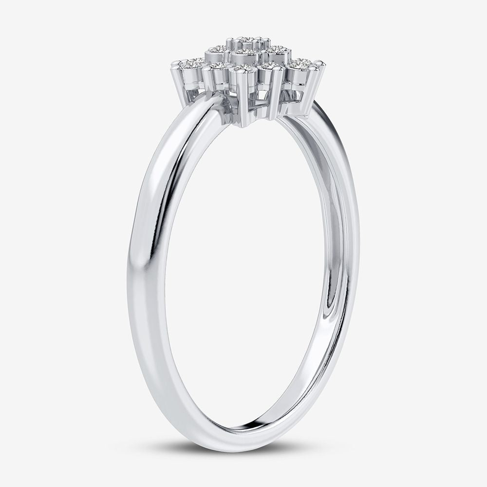 10K 0.10CT DIAMOND RING - Solomon Jewelers