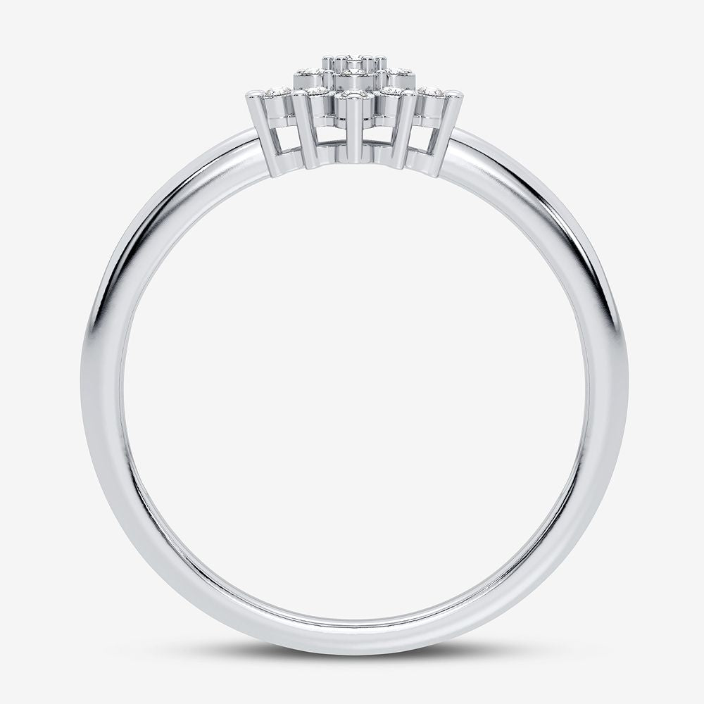 10K 0.10CT DIAMOND RING - Solomon Jewelers
