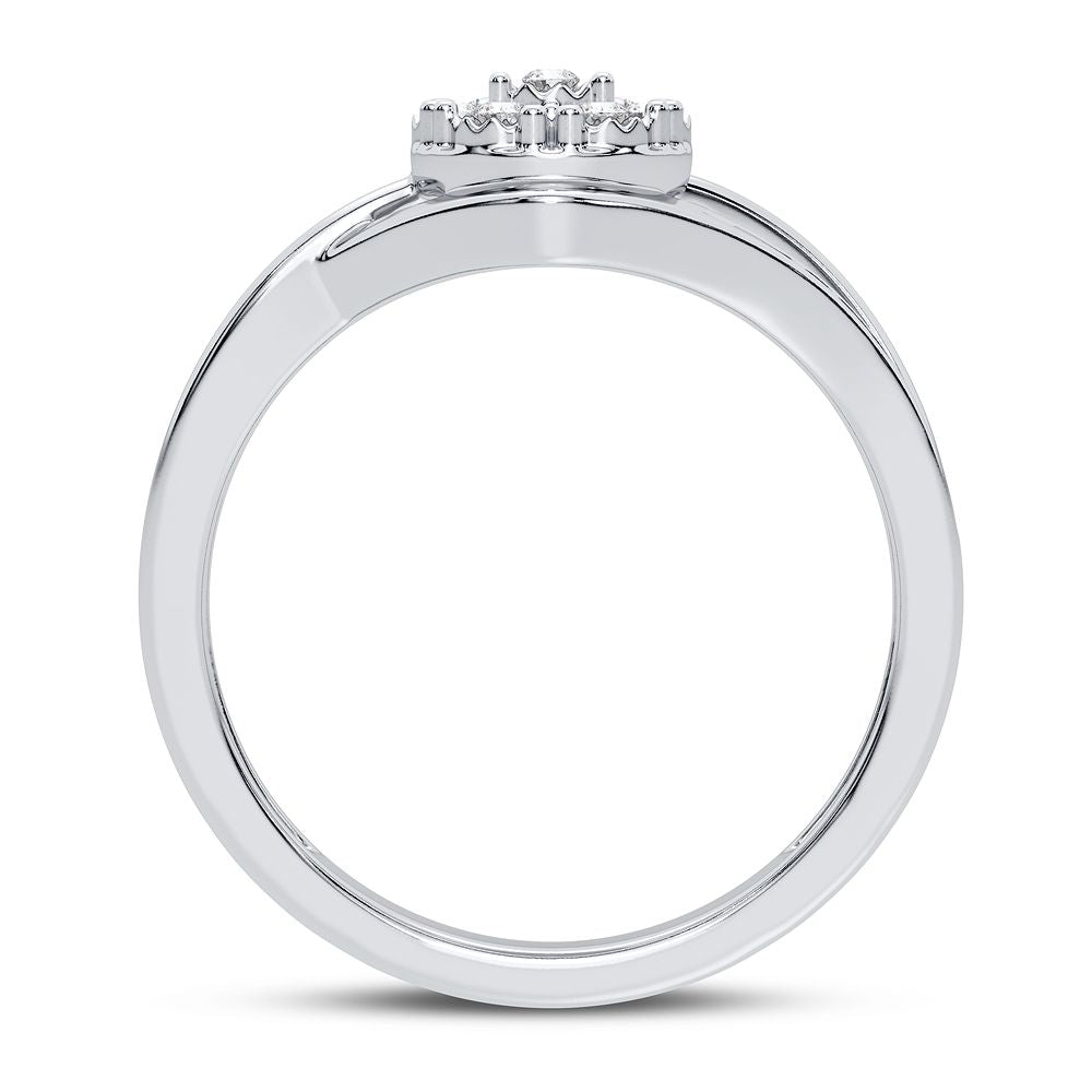 10K 0.10CT DIAMOND RING - Solomon Jewelers