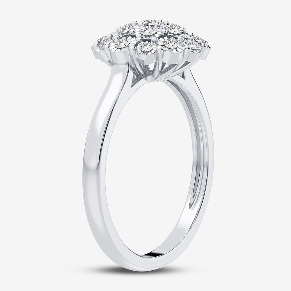 10K 0.11CT DIAMOND RING - Solomon Jewelers
