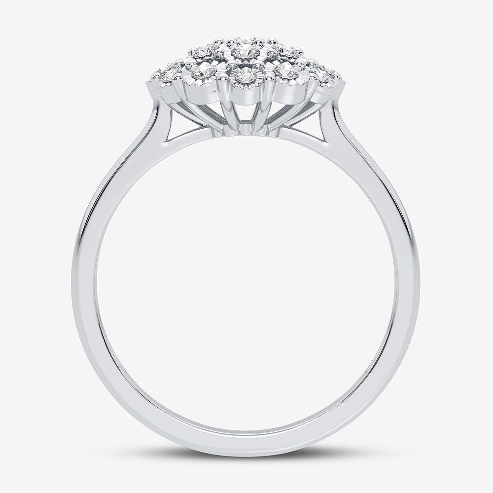 10K 0.11CT DIAMOND RING - Solomon Jewelers