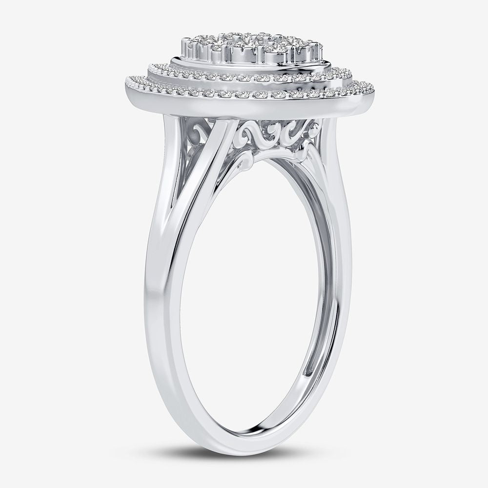 10K 0.27CT DIAMOND RING - Solomon Jewelers