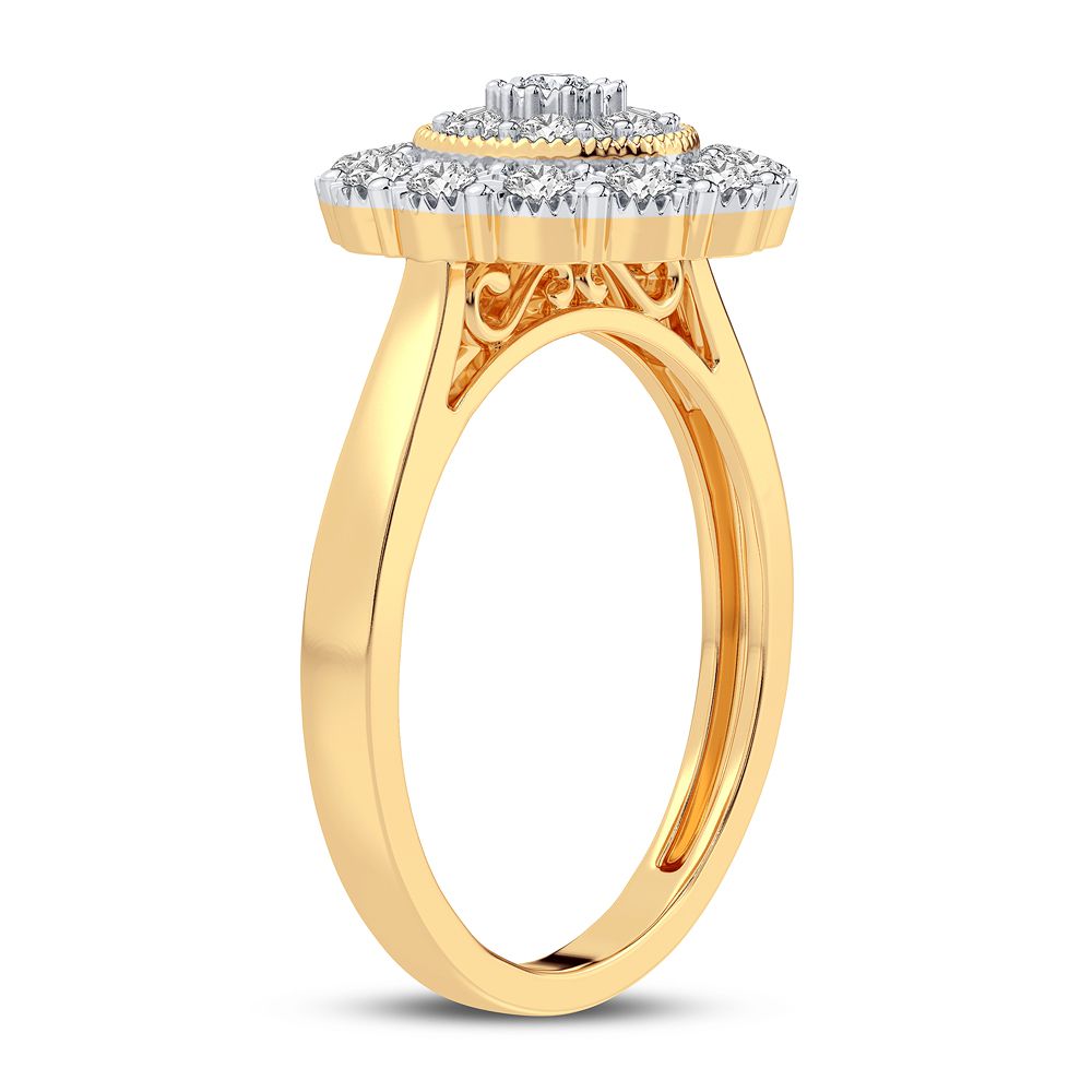 10K 0.28CT DIAMOND RING - Solomon Jewelers