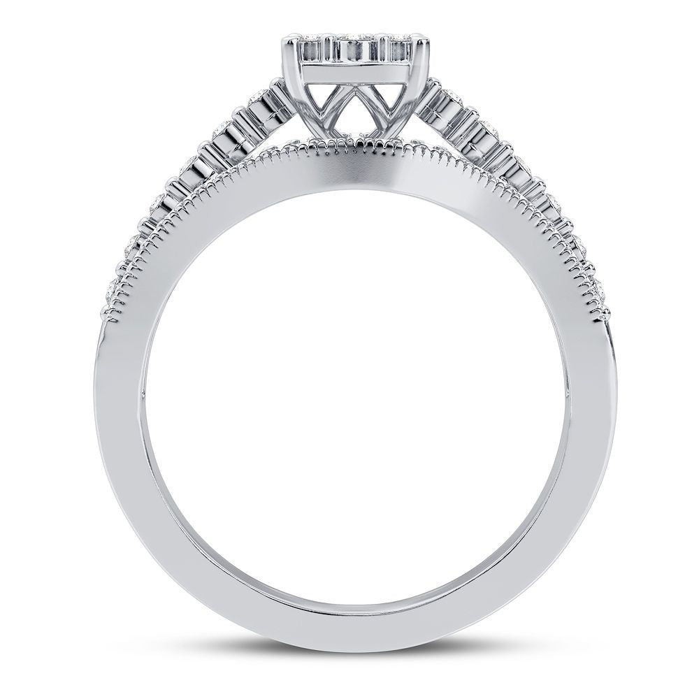 10K 0.20CT DIAMOND RING - Solomon Jewelers
