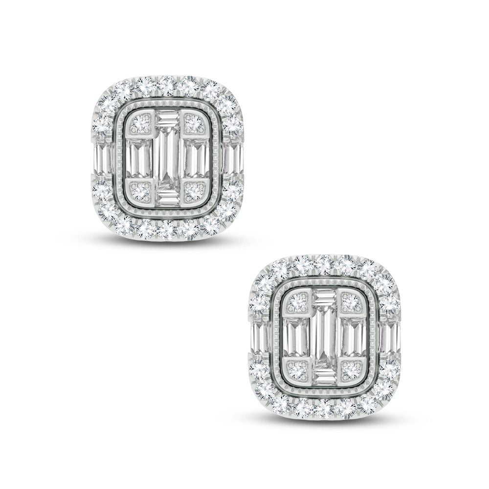 10K 0.42CT DIAMOND EARRING - Solomon Jewelers