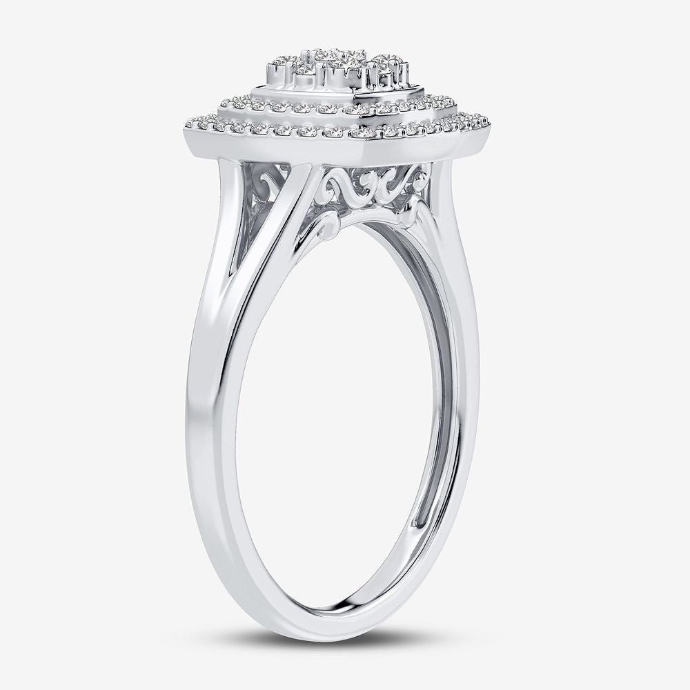 10K 0.28CT DIAMOND RING - Solomon Jewelers