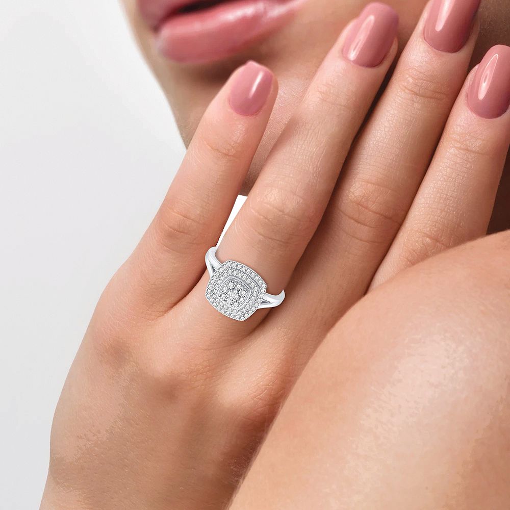 10K 0.28CT DIAMOND RING - Solomon Jewelers