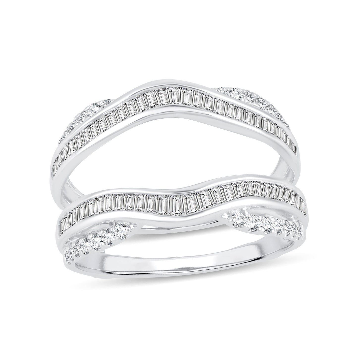 14K 0.75ct Ring Guard - Solomon Jewelers