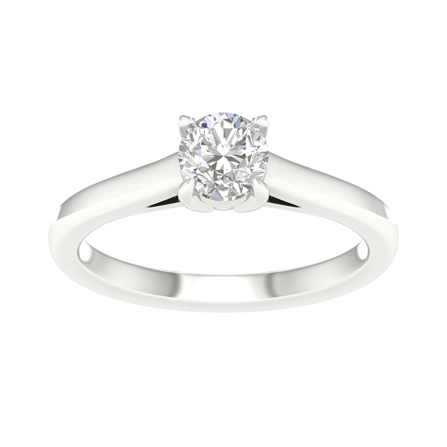 14K 0.75ct Certified Lab Grown Diamond Ring ( IGI Certified ) - Solomon Jewelers